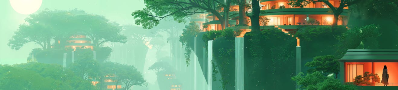 Cyber Jungle-landscape